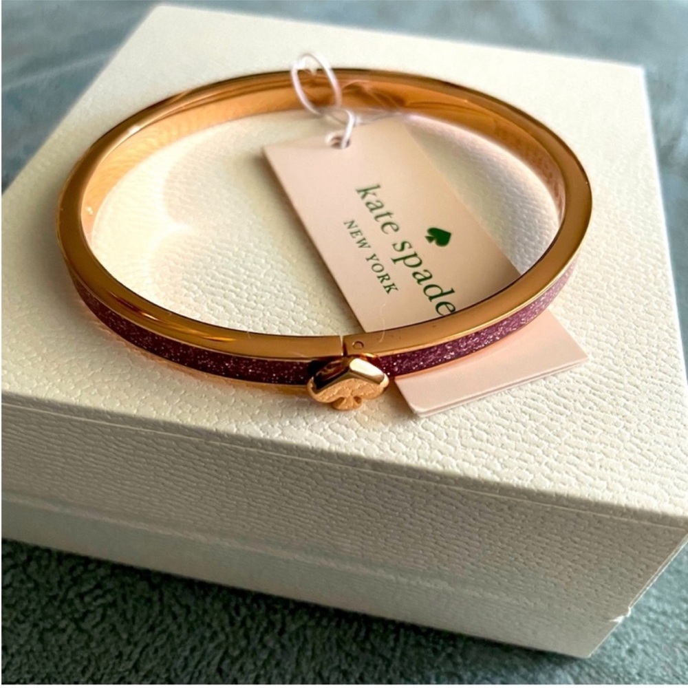 Kate Spade Bangle - Pink and Gold - One Size